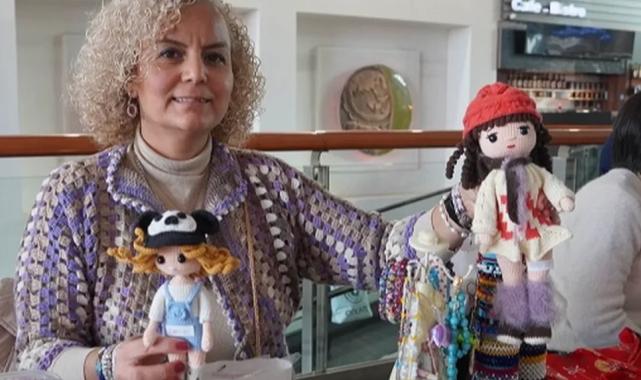 KEÇMEK kursiyerlerinden yeni yıl sergisi