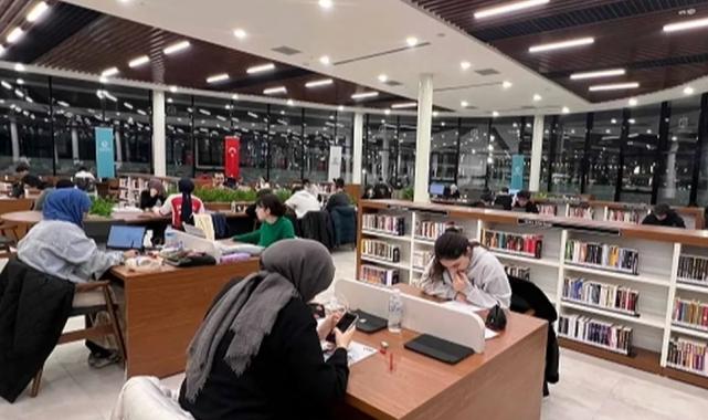 Kocaeli Millet Kütüphanesi’ne ilk günden yoğun ilgi