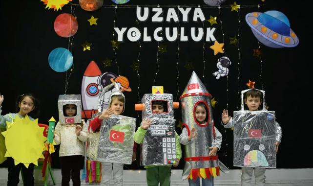 Kocaeli’de minikler uzayı keşfetti