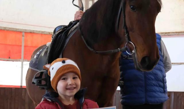 Kocaeli’nde minik biniciler sertifikalarını aldı