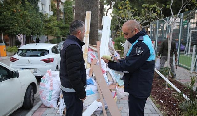 Konak’ta kaçak moloza geçit yok: 8 ayda 1 milyon 325 bin lira ceza