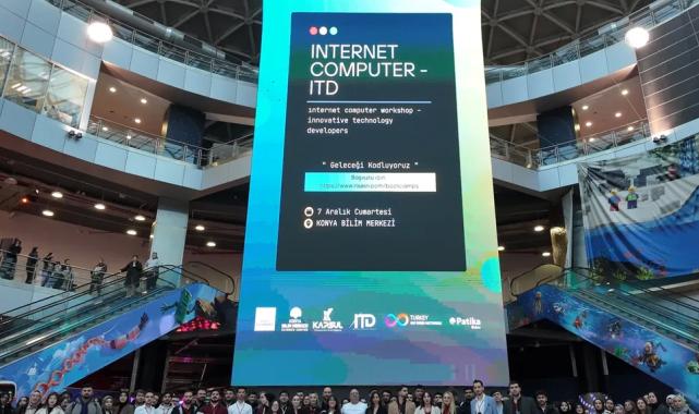 Konya Bilim Merkezi’nde “Internet Computer ve Smart Contract Yazma” eğitimi düzenlendi