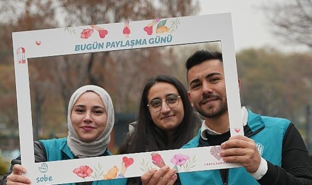 Konya Büyükşehir Belediyesi ve SOBE’den “Paylaşma Günü”nde Tramvayda Dikkat Çeken Etkinlik