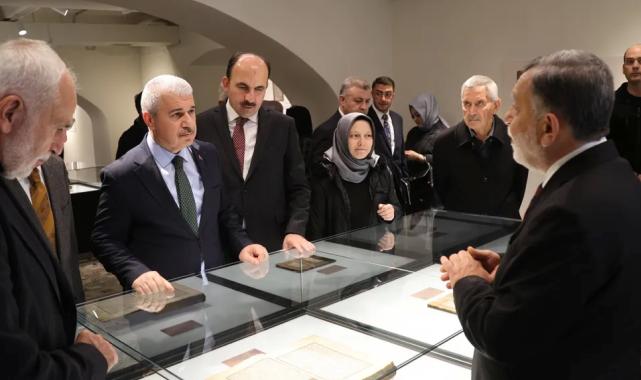 Konya’da Yazma Eserler Sergisi açılışı gerçekleşti