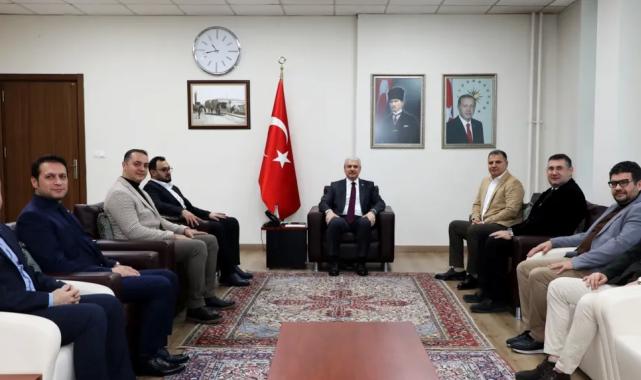 KONYAGİAD’dan Vali Akın’ı ziyaret