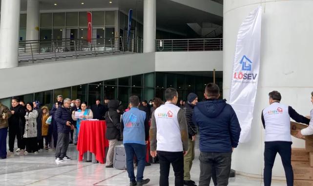 LÖSEV,kırmızı et desteğine Bursa’ da devam ediyor