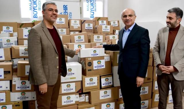 Malatya’dan Suriye’ye ilaç yardımı