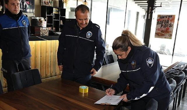 Menderes Zabıtasından Yılbaşı Denetimi