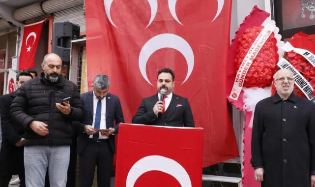 MHP Mardin Yeşilli İlçe Teşkilatı’nın yeni hizmet binası açıldı