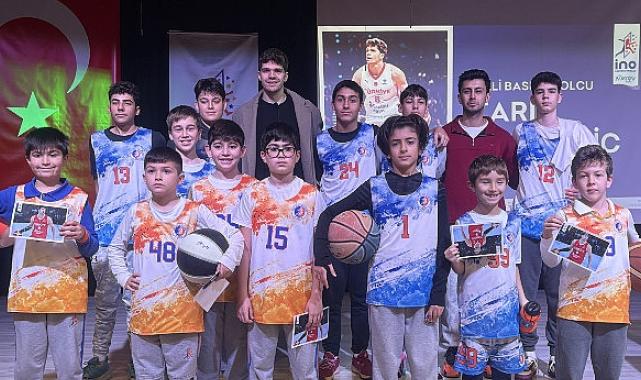 Milli basketbolcu Tarık Biberovic, İNO Barstow Okulları “İlham Verenler Konferansı”nda gençlerle buluştu
