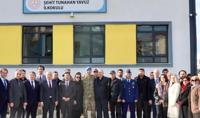Mudanyalı şehit Tunahan Yavuz’a çifte vefa