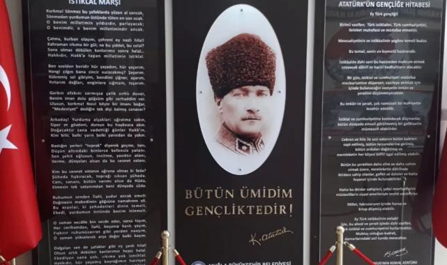 Muğla Büyükşehir il genelinde 248 Atatürk büstü yaptı