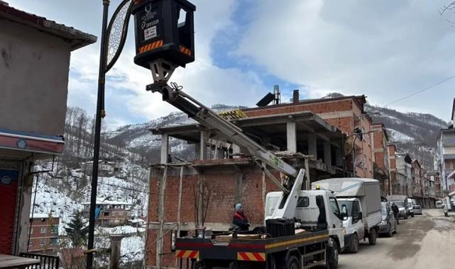 Ordu Tepealan ışıl ışıl oluyor