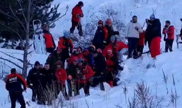 Palandöken’de çığ faciası