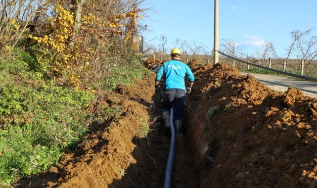 Sakarya’da 3 bin 200 metrelik yeni hat ile Kuyumculu Mahallesi’ne kesintisiz içme suyu