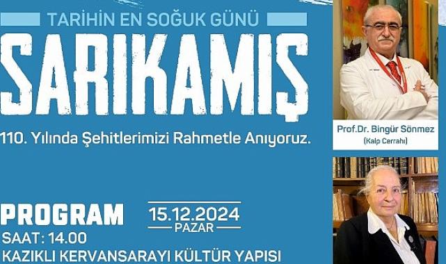 Sarıkamış şehitlerinin büyük mücadelesi Gölcük’te anlatılacak