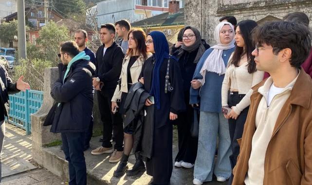 SAÜ’nün uluslararası öğrencileri Sakarya’yı keşfetti