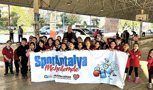 ‘Spor Antalya Mahallemde’ Yenigün’de