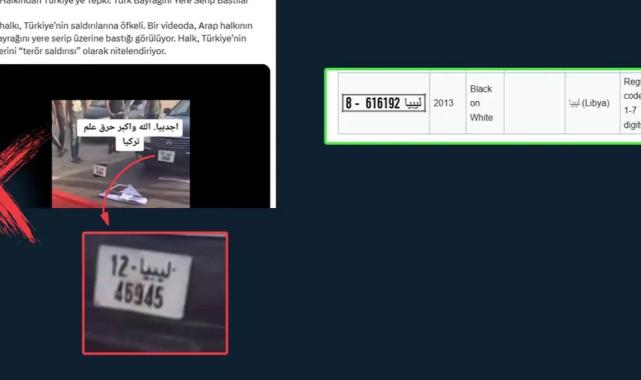 “Türk Bayrağı’nın yere serilip basıldığı” iddiası asılsız!