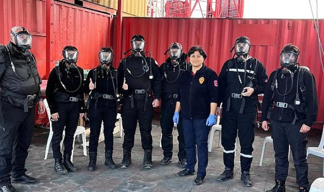 Tuzla Kent Konseyi’ne gönüllü itfaiyecilik eğitimi