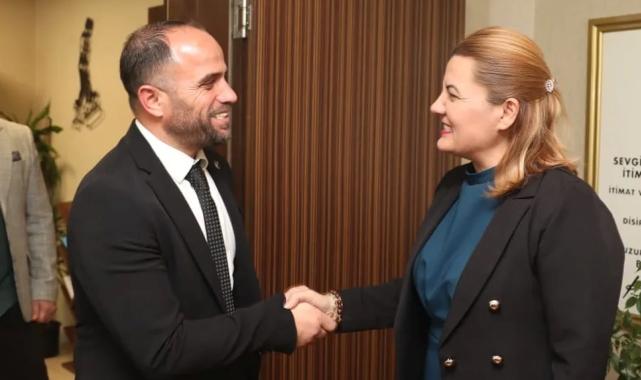 Yeniden Refah Partisi İzmit İlçe Başkanı Şahin’den Başkan Hürriyet’e ziyaret