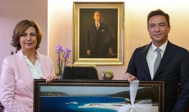 Yeşilova’dan Ayşe Ünlüce’ye ziyaret