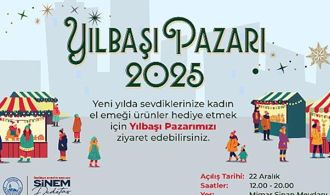 Yılbaşı Pazarı 2025 Üsküdar’da Başlıyor