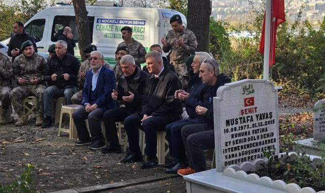 Yüksekova Şehidi Yavaş Gölcük’te anıldı