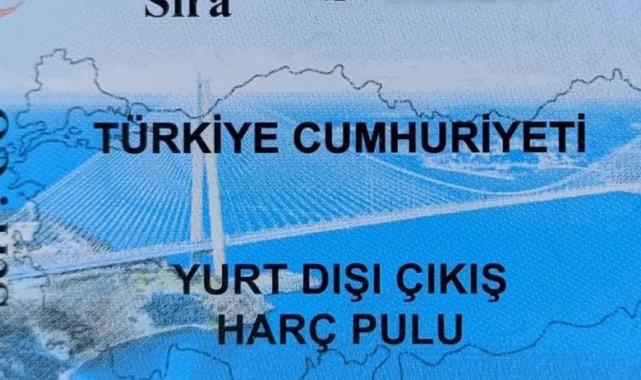 Yurt dışı çıkış harcında pulla ödeme devri bitiyor!
