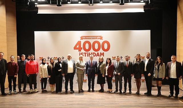 Zeytinburnu Kariyer Merkezi’nden 4.000’inci İstihdam