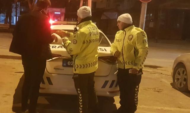 Adıyaman’da alkollü sürücü yakalandı