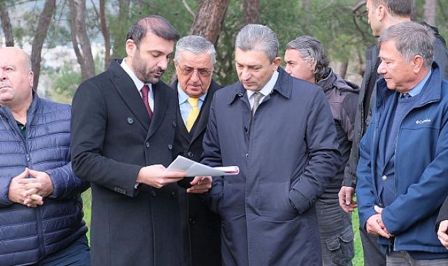 Antalya Valisi Şahin Kemer’de