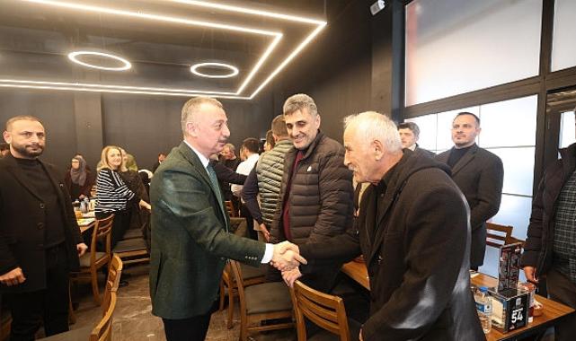 Başkan Büyükakın, Seymen esnafıyla buluştu