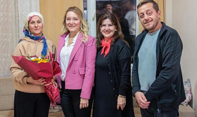 Başkan Mutlu yeni yılı komşularıyla birlikte karşıladı