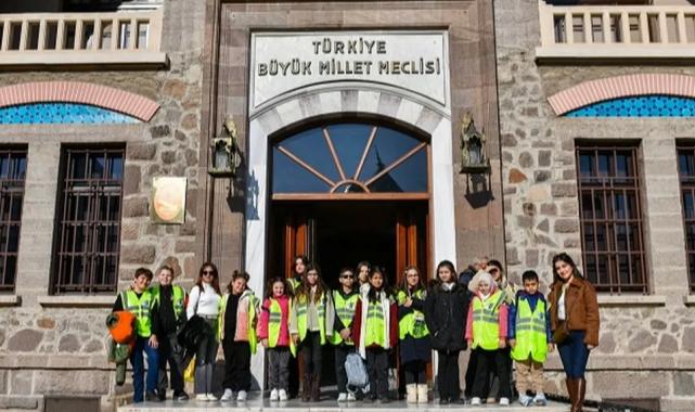Başkentli çocuklardan tarihi kent yolculuğu