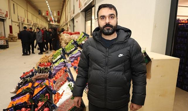 Batı Sebze Meyve Hali hizmet vermeye başladı; Bolluk ve bereket sizinle olsun