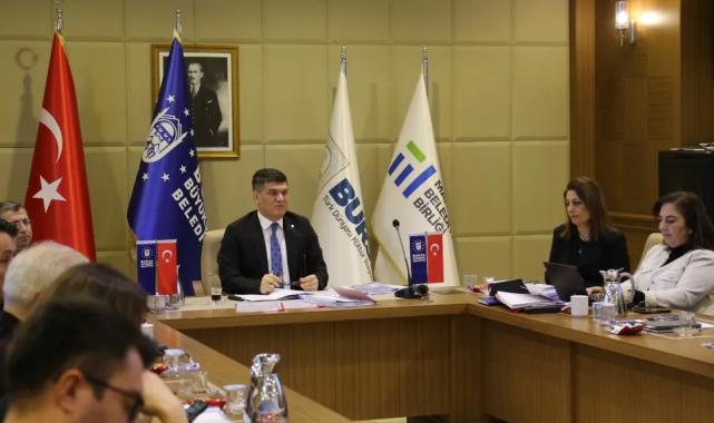 Bursa Büyükşehir üst yönetimi 2024’ü değerlendirdi