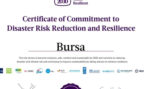 Bursa Büyükşehir’den uluslararası ‘dirençli’ işbirliği