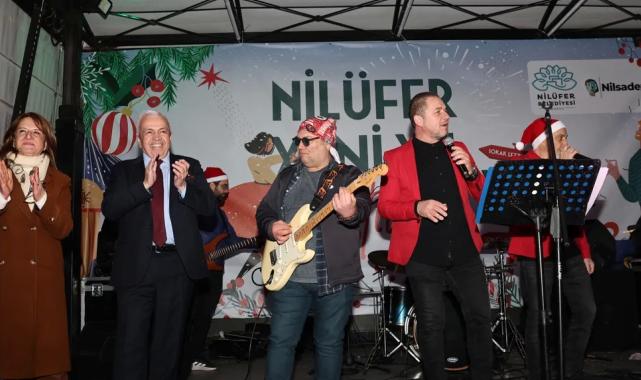 Bursa Nilüfer 2025’i coşku ile karşıladı