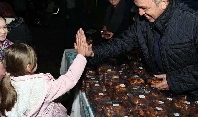 Bursa Nilüfer’den kandil simidi ikramı
