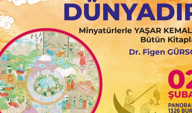 Bursa Osmangazi’de minyatür sanatıyla Yaşar Kemal sergisi