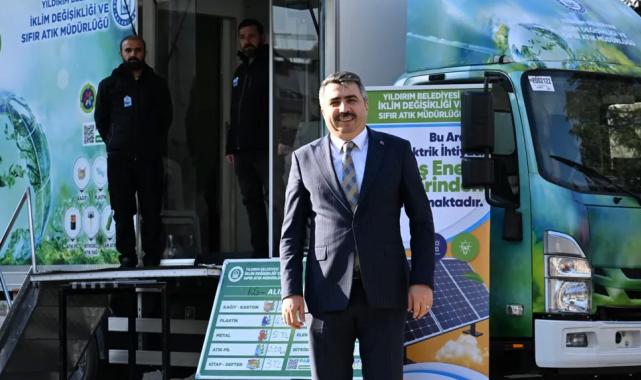Bursa Yıldırım’da atıklar paraya dönüşüyor
