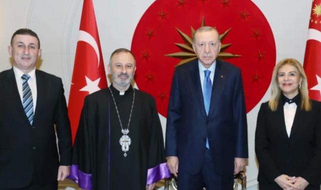 Cumhurbaşkanı Erdoğan, Türkiye Ermeni Katolik Cemaati’ni kabul etti