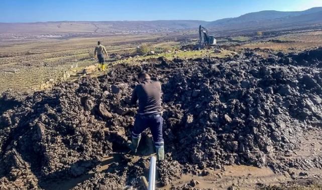 DİSKİ, 650 nüfuslu 2 mezranın su sorununu çözdü