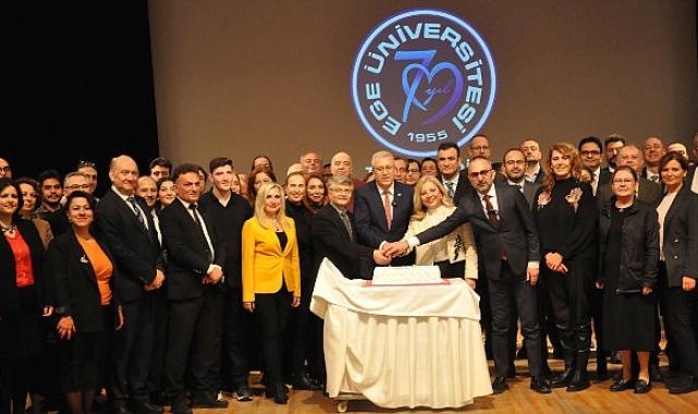 Ege Üniversitesinde 70’inci yıla özel logo tasarlandı