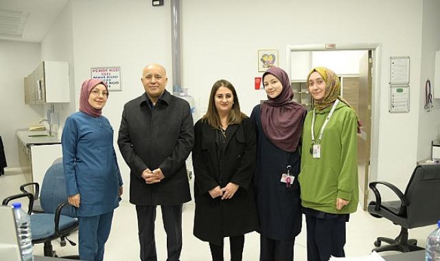 Hasta ve hasta yakınları yalnız bırakılmadı