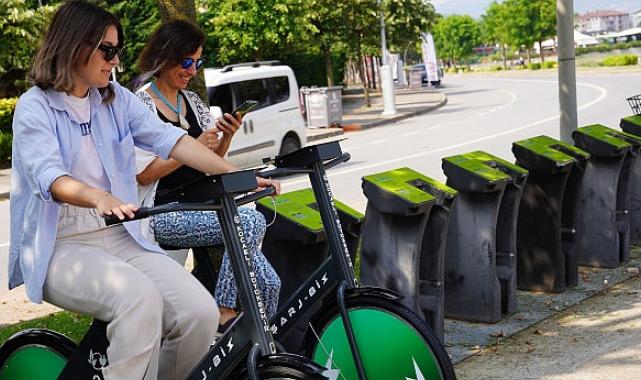 Hem bedenlerini hem telefonlarını şarj ettiler; 2024’te 109 bin 73 dakika pedal çevrildi