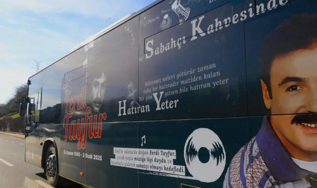 İETT’den Ferdi Tayfur otobüsü