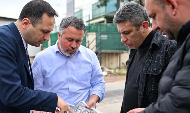 İzmir Bornova’da yol yapım çalışmaları hız kesmiyor