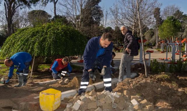İzmir’de Buca Hasanağa Bahçesi baştan sona yenileniyor